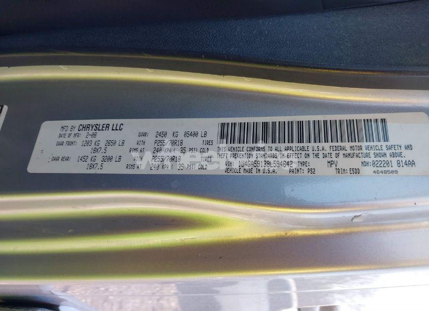 Photo 9 of 2008 Jeep Wrangler UNLIMITED SAHARA (VIN 1J4GA59138L594642)