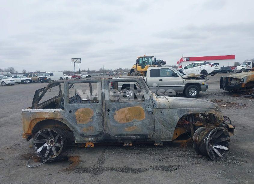 Photo 12 of 2008 Jeep Wrangler UNLIMITED SAHARA (VIN 1J4GA59158L525516)