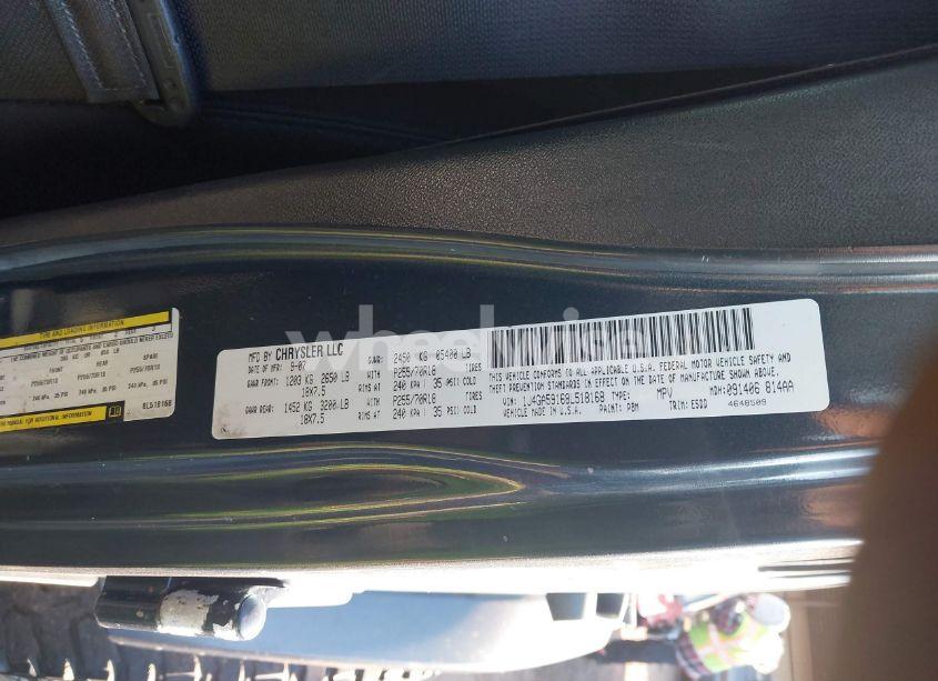 Photo 9 of 2008 Jeep Wrangler UNLIMITED SAHARA (VIN 1J4GA59168L518168)