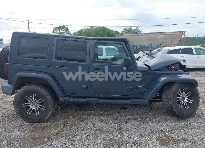 Photo 13 of 2008 Jeep Wrangler UNLIMITED SAHARA (VIN 1J4GA59168L624524)