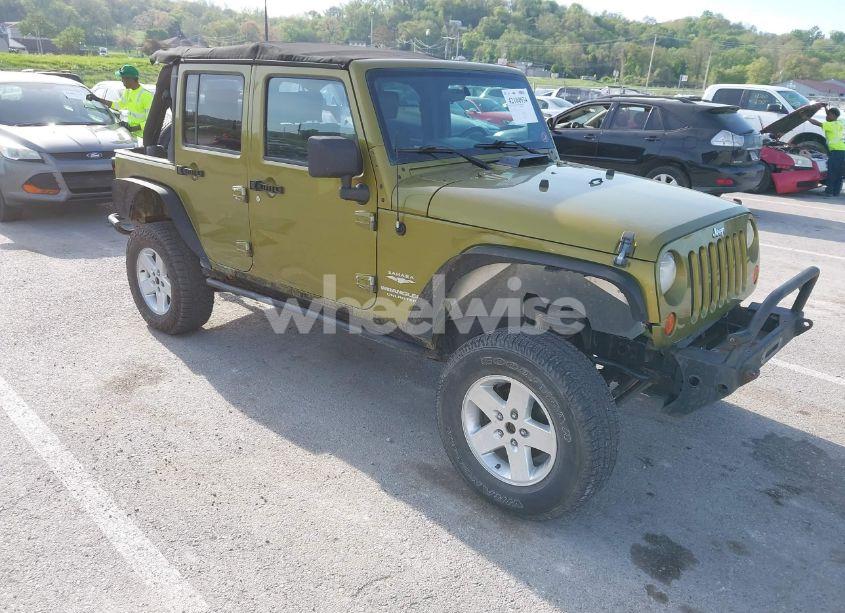 2007 Jeep Wrangler UNLIMITED SAHARA (VIN 1J4GA59177L182593) main photo