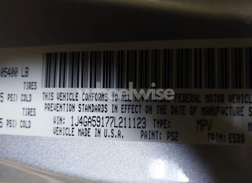 Photo 9 of 2007 Jeep Wrangler UNLIMITED SAHARA (VIN 1J4GA59177L211123)