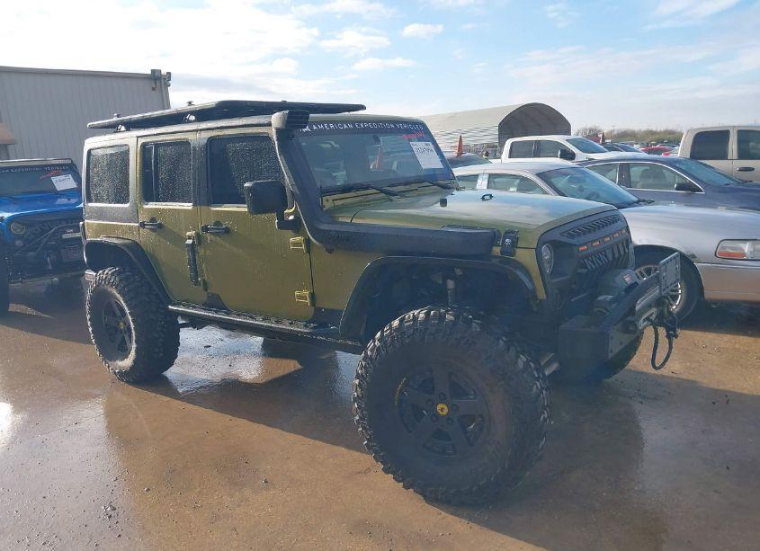 2008 Jeep Wrangler UNLIMITED RUBICON (VIN 1J4GA69188L615135) main photo