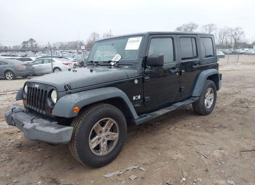Photo 2 of 2008 Jeep Wrangler UNLIMITED X (VIN 1J4GB39118L609544)