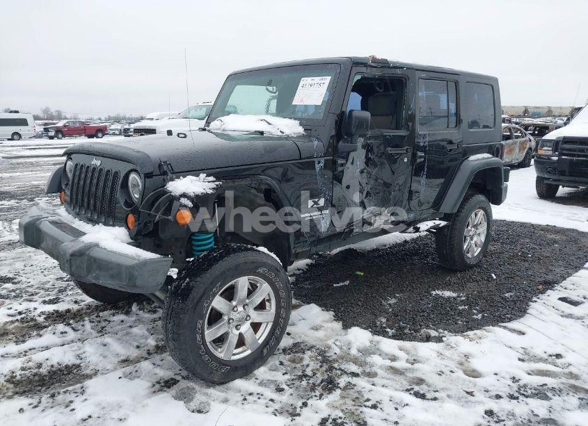 Photo 2 of 2008 Jeep Wrangler UNLIMITED X (VIN 1J4GB39128L576666)