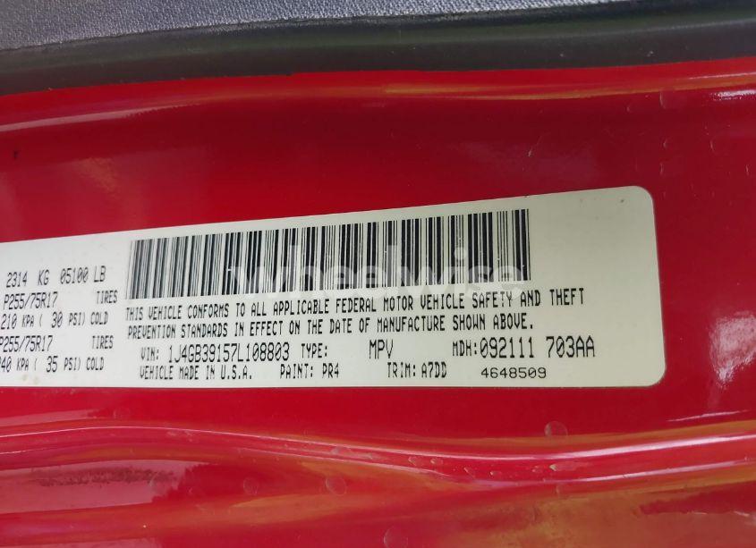 Photo 9 of 2007 Jeep Wrangler UNLIMITED X (VIN 1J4GB39157L108803)