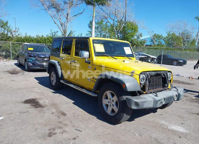 2008 Jeep Wrangler UNLIMITED X (VIN 1J4GB39168L563743) main photo