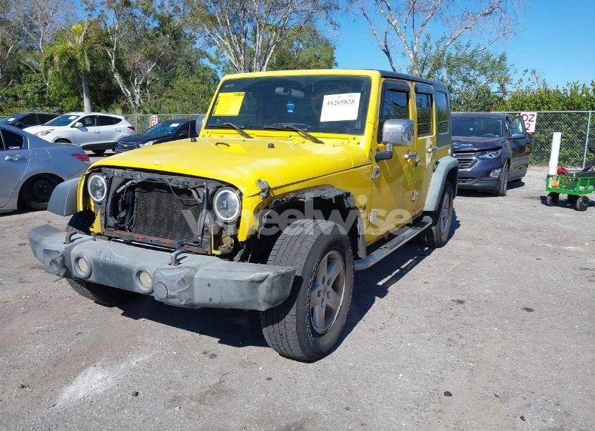 Photo 2 of 2008 Jeep Wrangler UNLIMITED X (VIN 1J4GB39168L563743)
