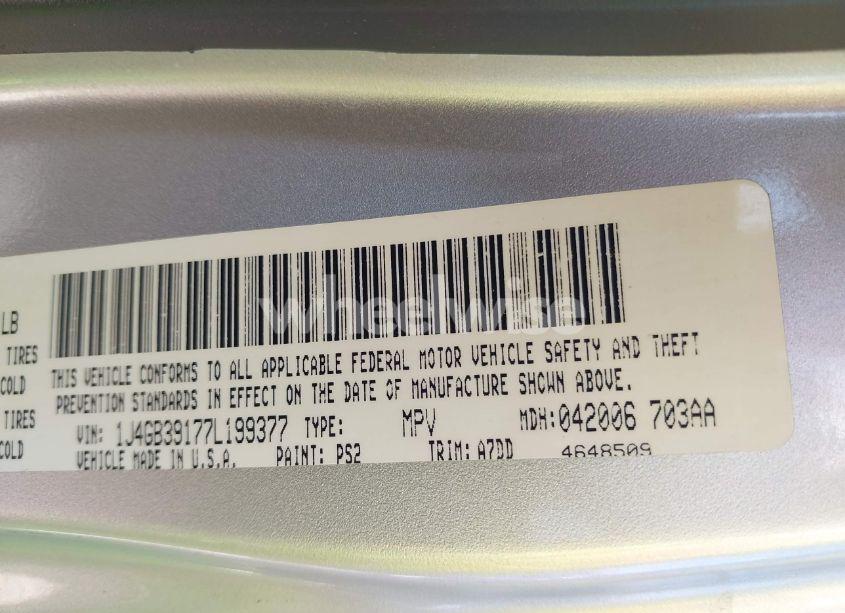 Photo 9 of 2007 Jeep Wrangler UNLIMITED X (VIN 1J4GB39177L199377)