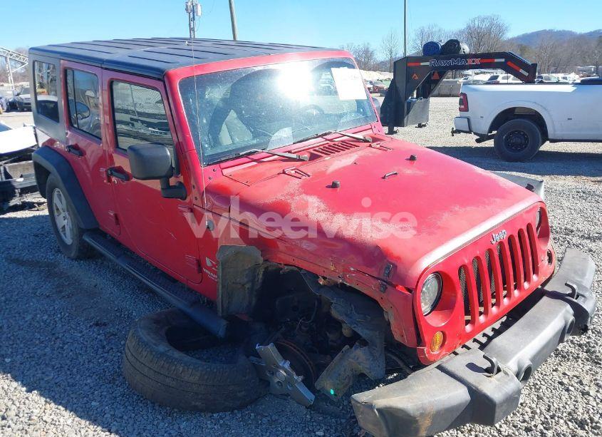 2008 Jeep Wrangler UNLIMITED X (VIN 1J4GB39188L649099) main photo
