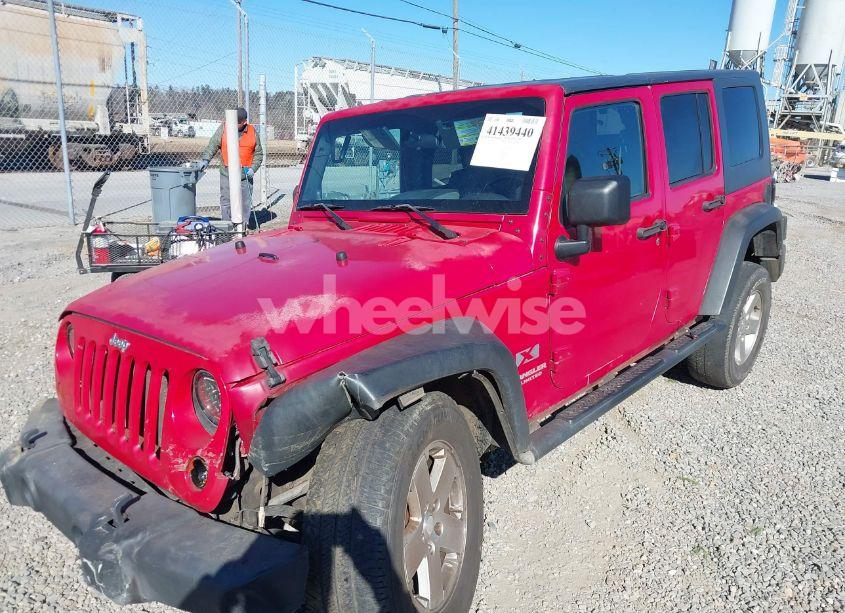 Photo 2 of 2008 Jeep Wrangler UNLIMITED X (VIN 1J4GB39188L649099)