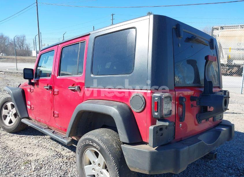 Photo 3 of 2008 Jeep Wrangler UNLIMITED X (VIN 1J4GB39188L649099)