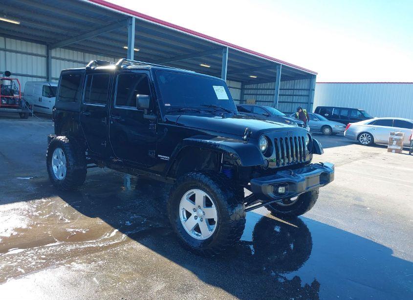 2008 Jeep Wrangler UNLIMITED SAHARA (VIN 1J4GB59168L513615) main photo