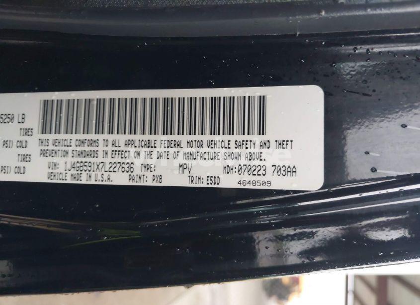 Photo 9 of 2007 Jeep Wrangler UNLIMITED SAHARA (VIN 1J4GB591X7L227636)