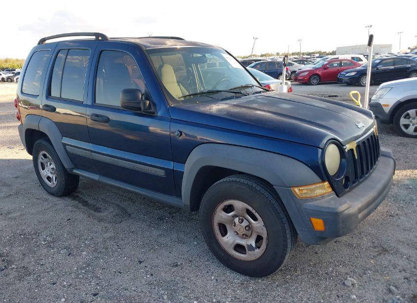 2007 Jeep Liberty SPORT (VIN 1J4GK48K07W684295) main photo