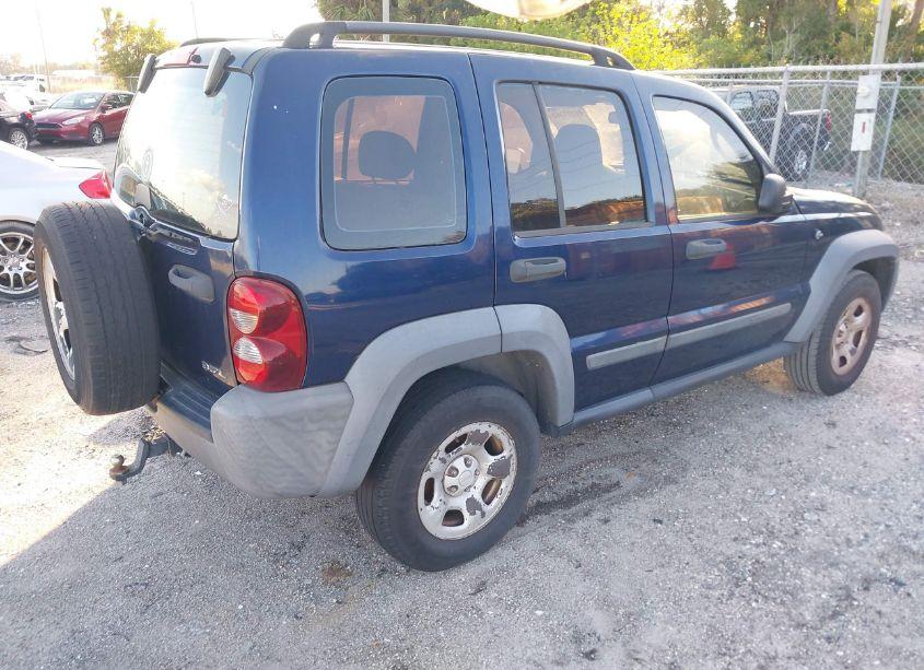 Photo 4 of 2007 Jeep Liberty SPORT (VIN 1J4GK48K07W684295)