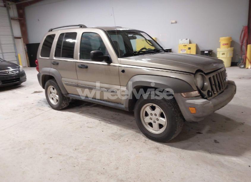 2007 Jeep Liberty SPORT (VIN 1J4GK48K17W543784) main photo
