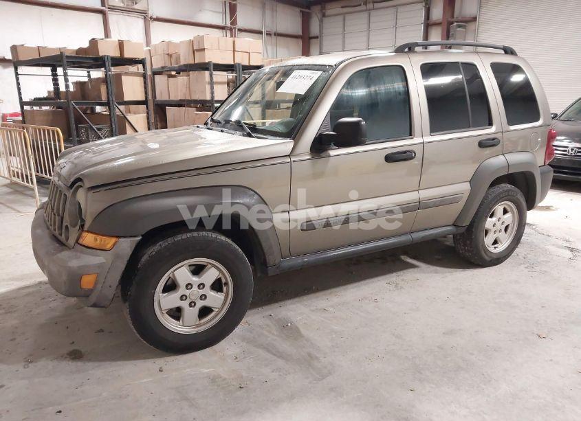 Photo 2 of 2007 Jeep Liberty SPORT (VIN 1J4GK48K17W543784)