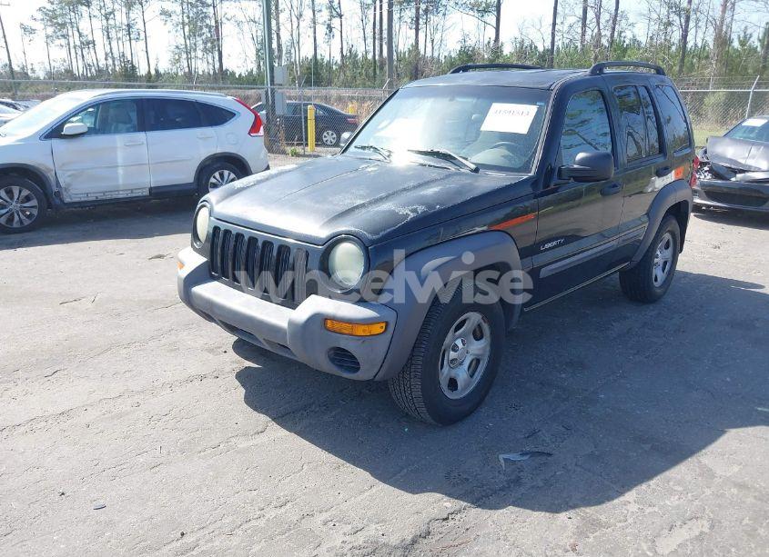 Photo 2 of 2004 Jeep Liberty SPORT (VIN 1J4GK48K24W186921)