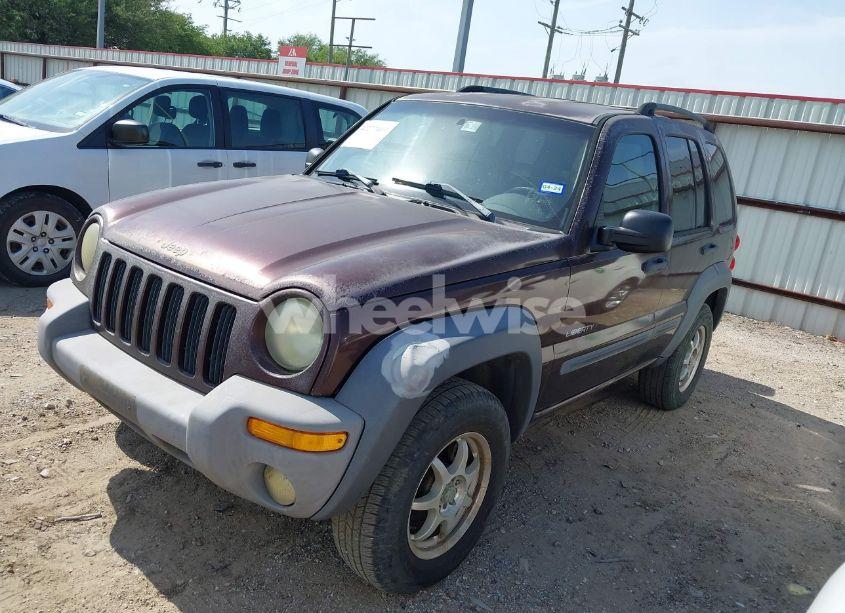 Photo 2 of 2004 Jeep Liberty SPORT (VIN 1J4GK48K24W263237)