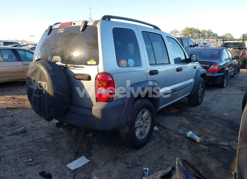 Photo 4 of 2004 Jeep Liberty SPORT (VIN 1J4GK48K34W120801)