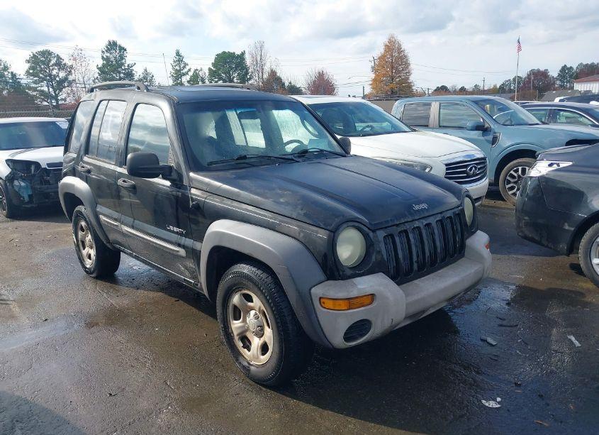 2004 Jeep Liberty SPORT (VIN 1J4GK48K44W185396) main photo