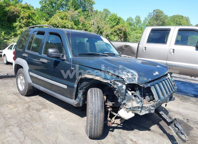 2006 Jeep Liberty SPORT (VIN 1J4GK48K66W122836) main photo