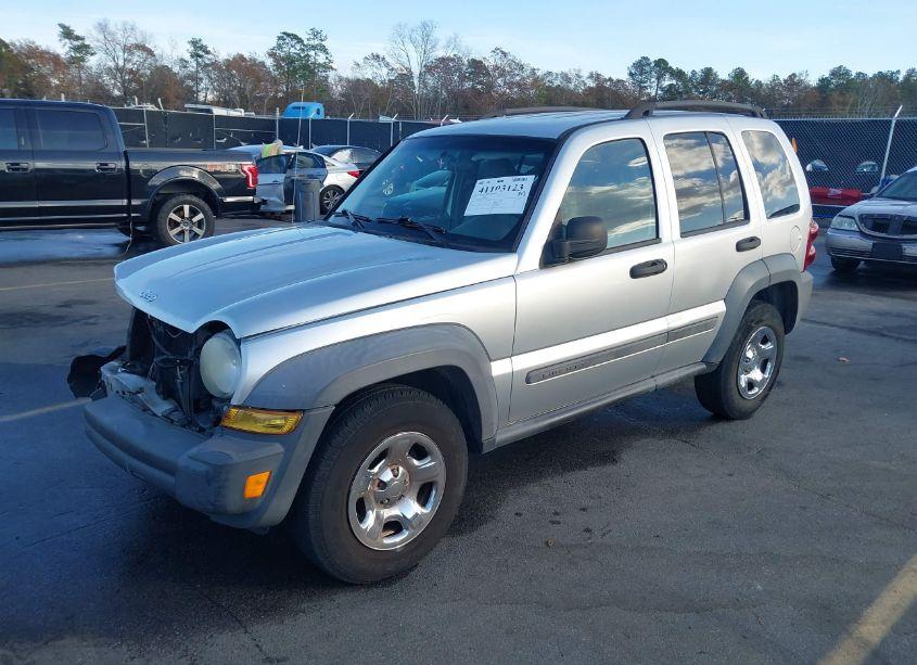 Photo 2 of 2007 Jeep Liberty SPORT (VIN 1J4GK48K67W709071)