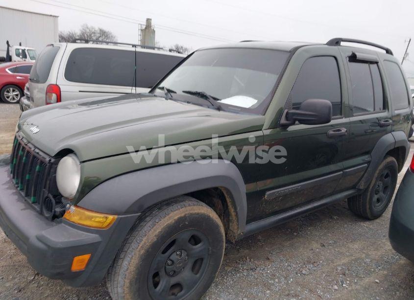 Photo 2 of 2007 Jeep Liberty SPORT (VIN 1J4GK48K77W502141)