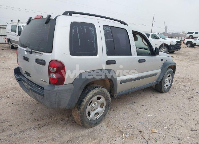 Photo 4 of 2007 Jeep Liberty SPORT (VIN 1J4GK48K87W507770)