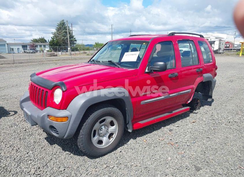 Photo 2 of 2002 Jeep Liberty SPORT (VIN 1J4GK48K92W170499)