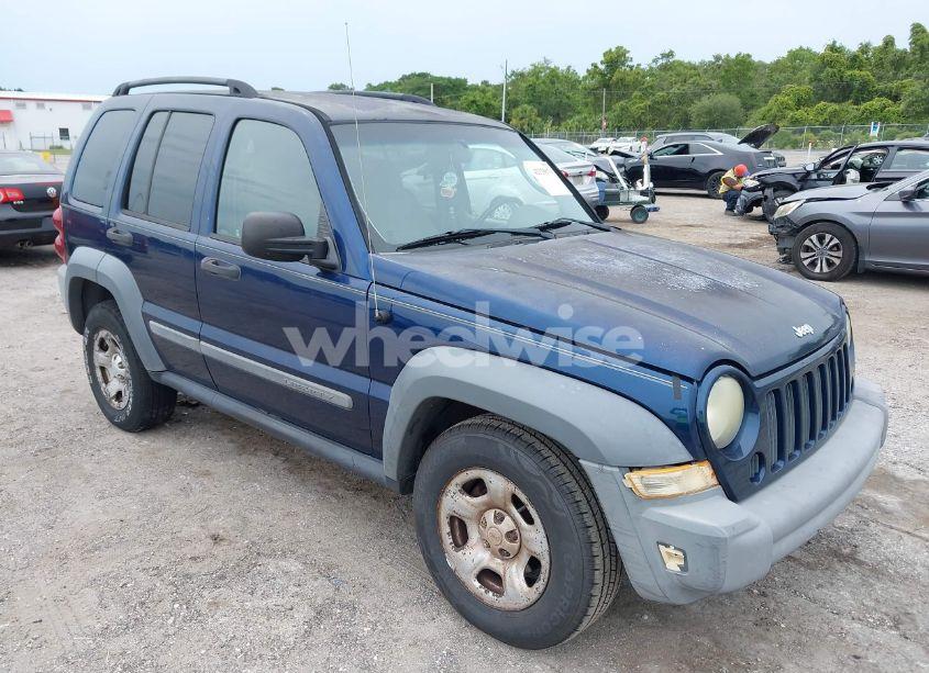 2005 Jeep Liberty SPORT (VIN 1J4GK48K95W536384) main photo