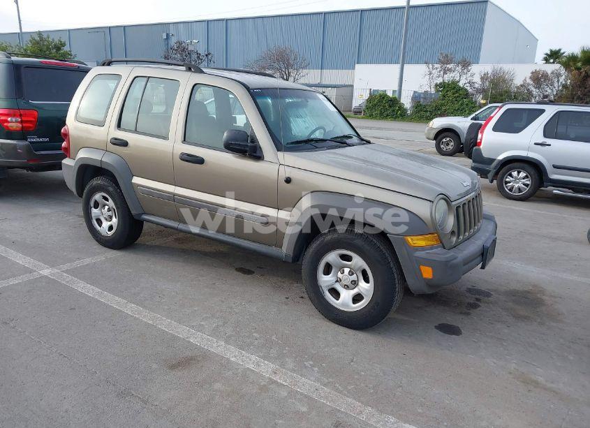 2007 Jeep Liberty SPORT (VIN 1J4GK48K97W585264) main photo