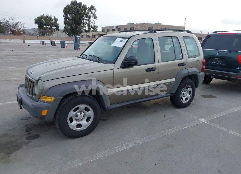 Photo 2 of 2007 Jeep Liberty SPORT (VIN 1J4GK48K97W585264)