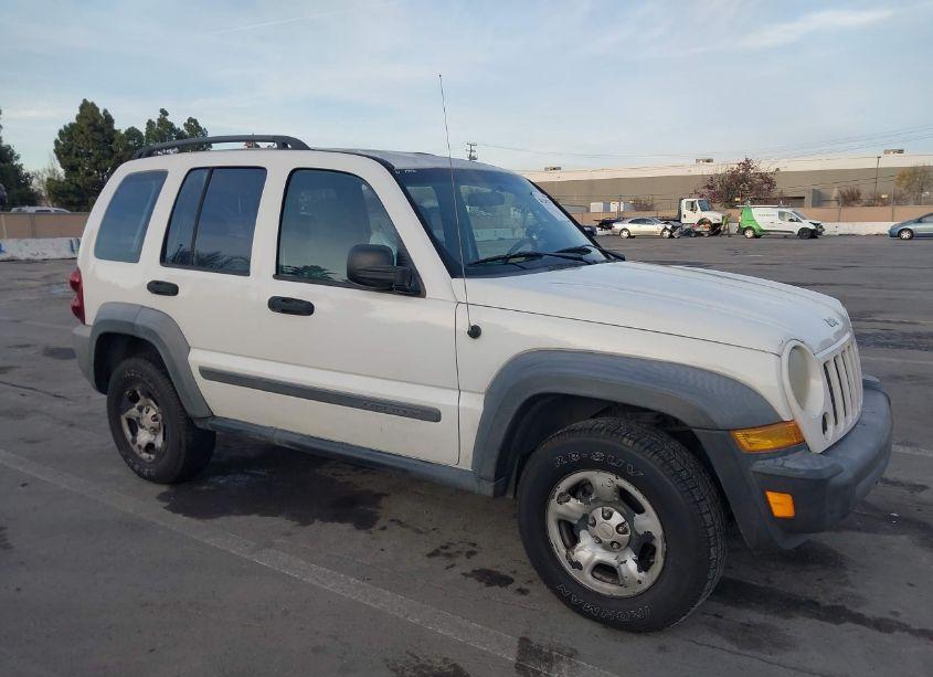 2007 Jeep Liberty SPORT (VIN 1J4GK48KX7W642734) main photo