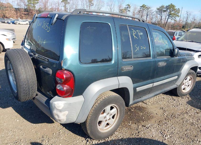 Photo 4 of 2005 Jeep Liberty SPORT (VIN 1J4GL48K05W705706)