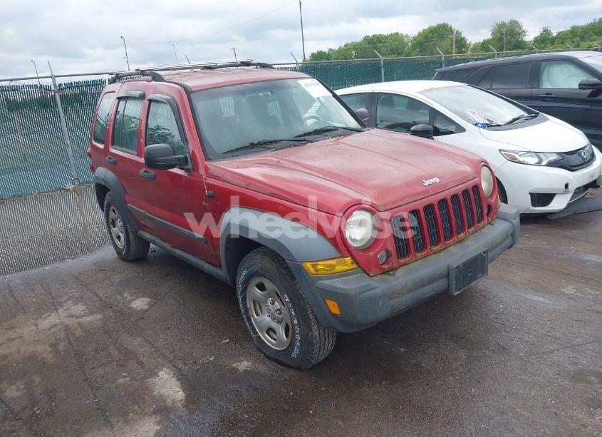 2007 Jeep Liberty SPORT (VIN 1J4GL48K17W524018) main photo