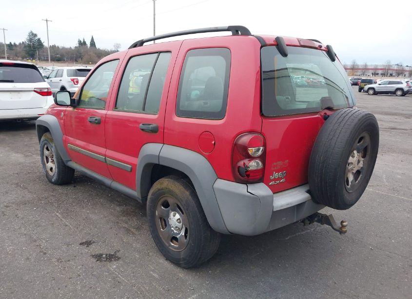 Photo 3 of 2005 Jeep Liberty SPORT (VIN 1J4GL48K35W580152)