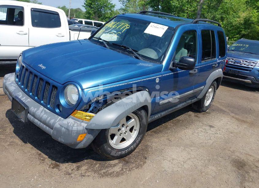 Photo 2 of 2006 Jeep Liberty SPORT (VIN 1J4GL48K36W119096)