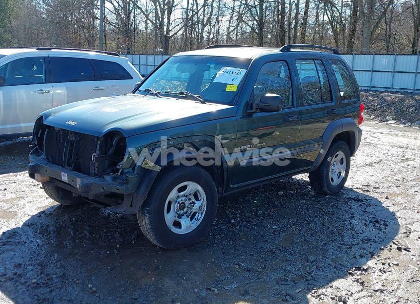 Photo 2 of 2002 Jeep Liberty SPORT (VIN 1J4GL48K42W315249)
