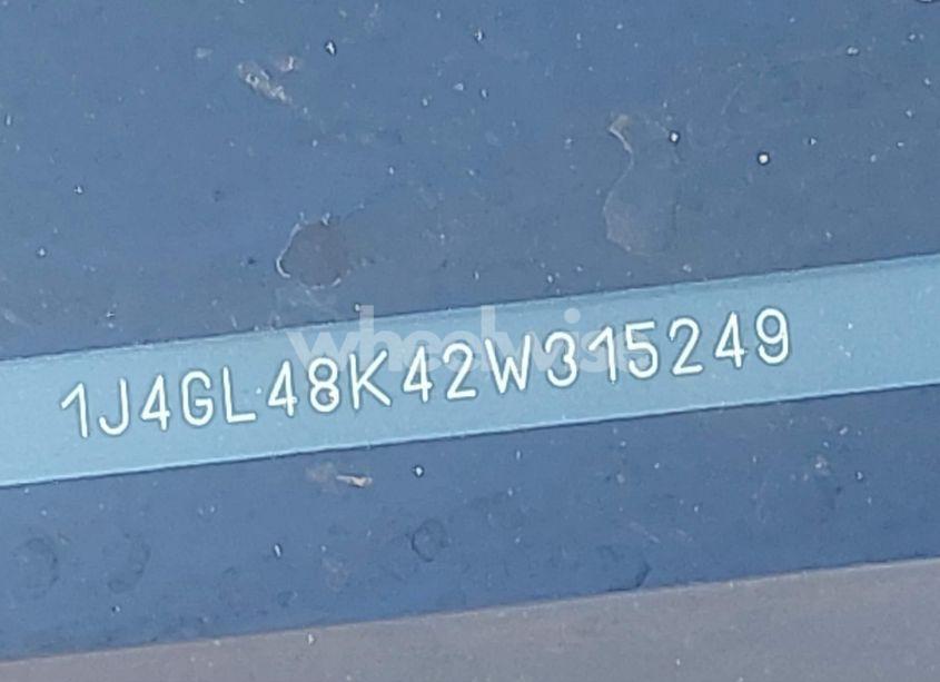 Photo 9 of 2002 Jeep Liberty SPORT (VIN 1J4GL48K42W315249)