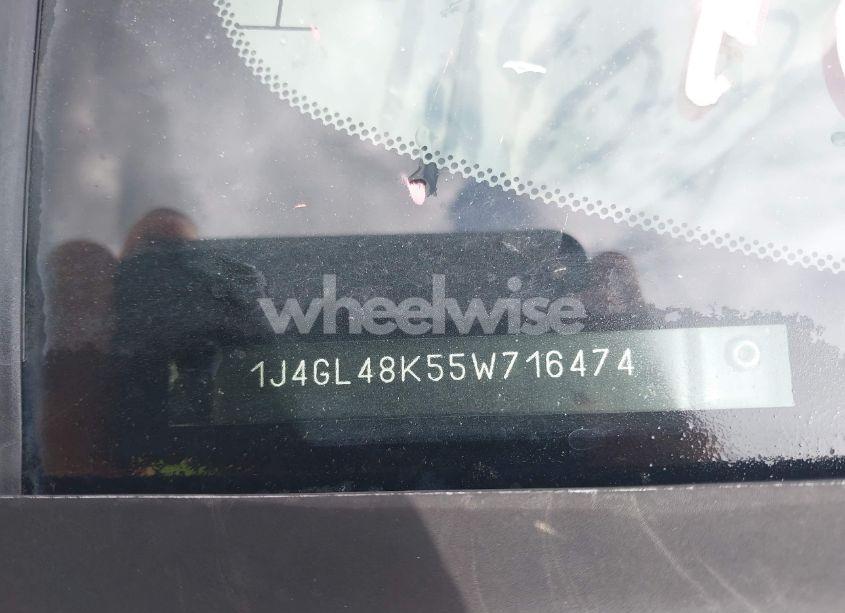 Photo 9 of 2005 Jeep Liberty SPORT (VIN 1J4GL48K55W716474)