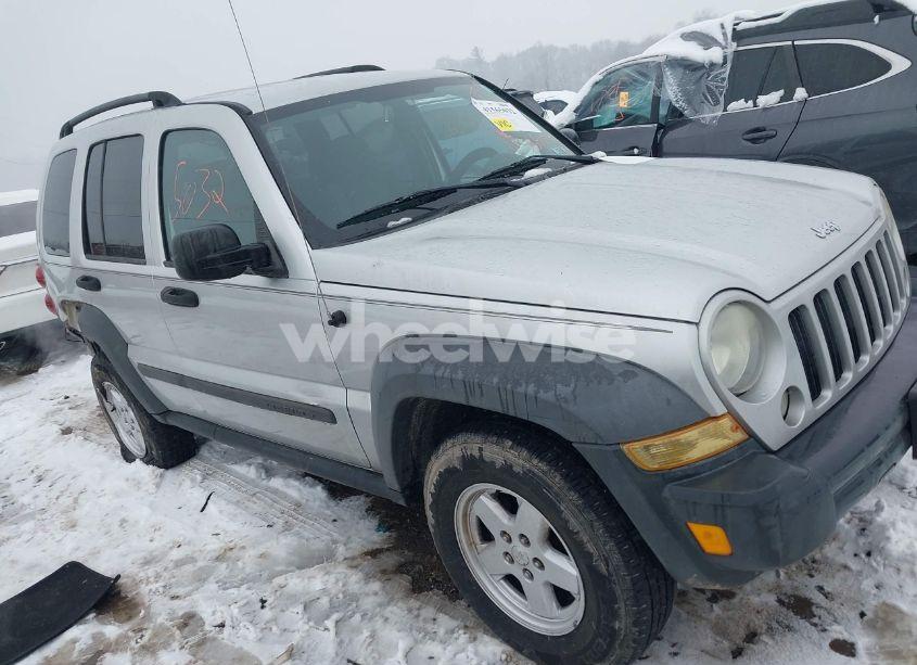 2007 Jeep Liberty SPORT (VIN 1J4GL48K57W537208) main photo