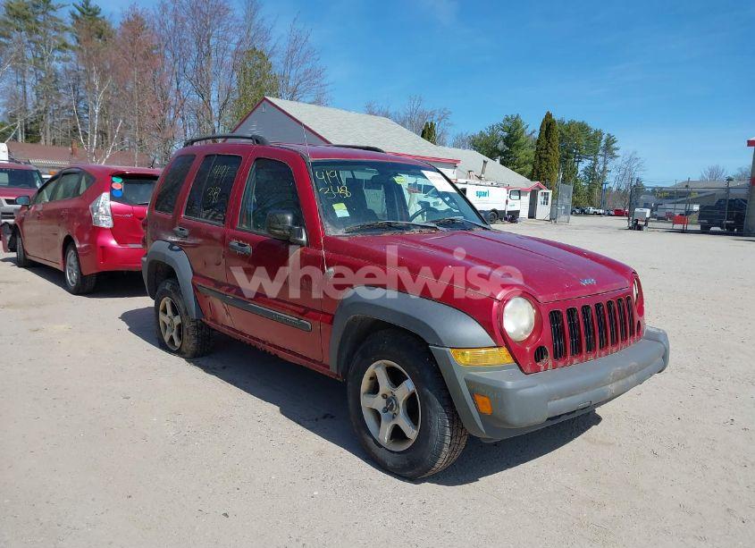 2007 Jeep Liberty SPORT (VIN 1J4GL48K67W646261) main photo