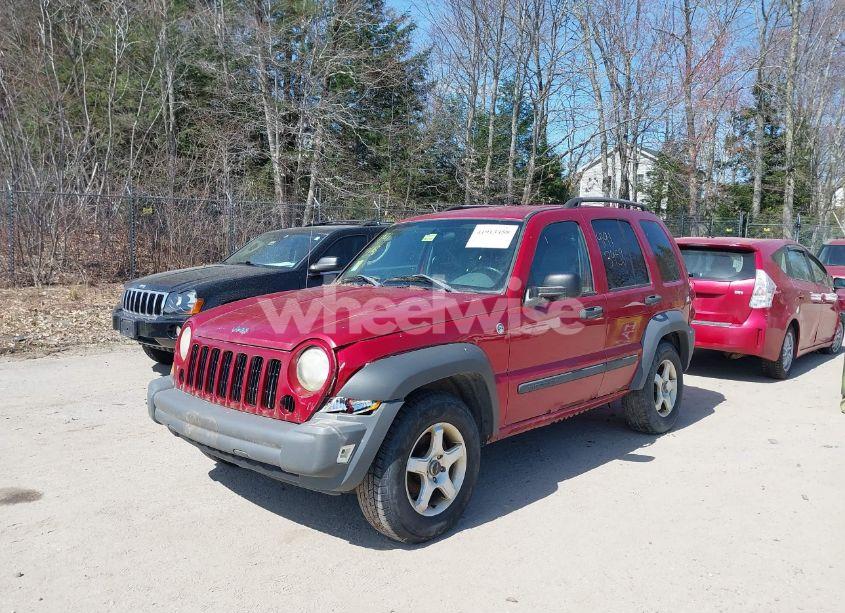 Photo 2 of 2007 Jeep Liberty SPORT (VIN 1J4GL48K67W646261)