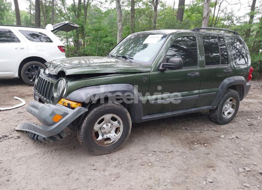 Photo 2 of 2007 Jeep Liberty SPORT (VIN 1J4GL48K67W659267)