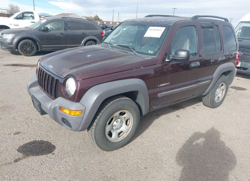 Photo 2 of 2004 Jeep Liberty SPORT (VIN 1J4GL48K74W190430)