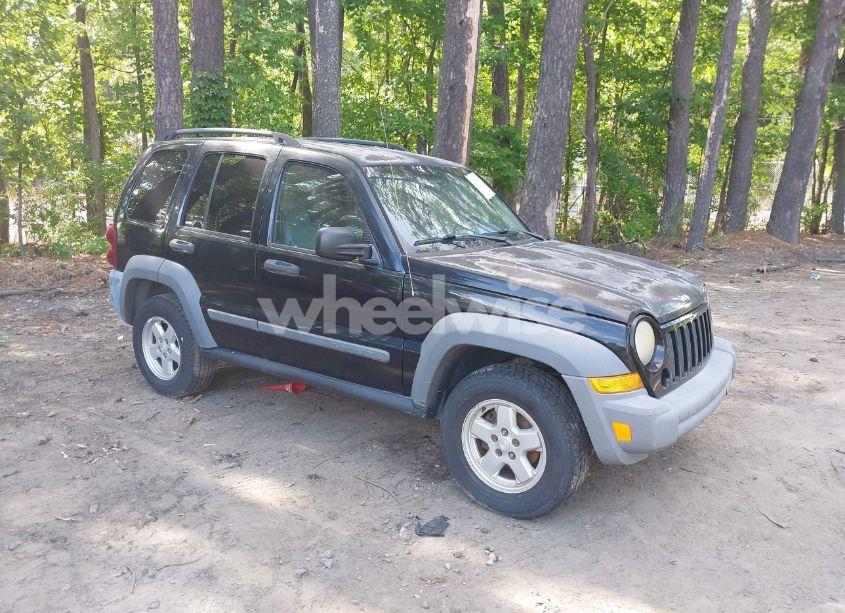 2006 Jeep Liberty SPORT (VIN 1J4GL48K76W142302) main photo