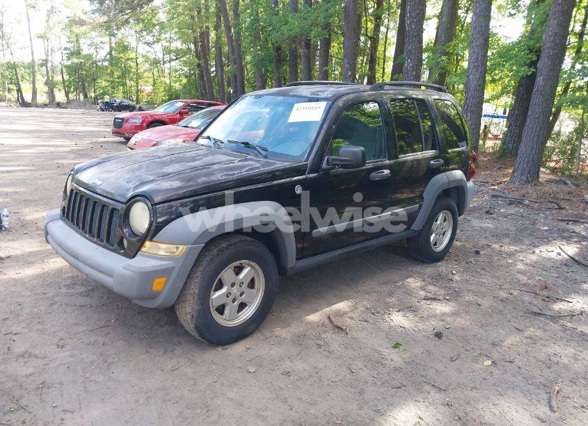 Photo 2 of 2006 Jeep Liberty SPORT (VIN 1J4GL48K76W142302)