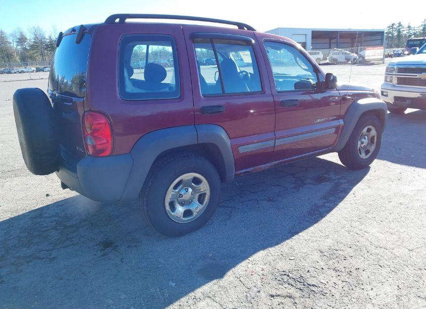Photo 4 of 2003 Jeep Liberty SPORT (VIN 1J4GL48K83W584422)